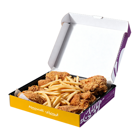 6 قطع بروستد