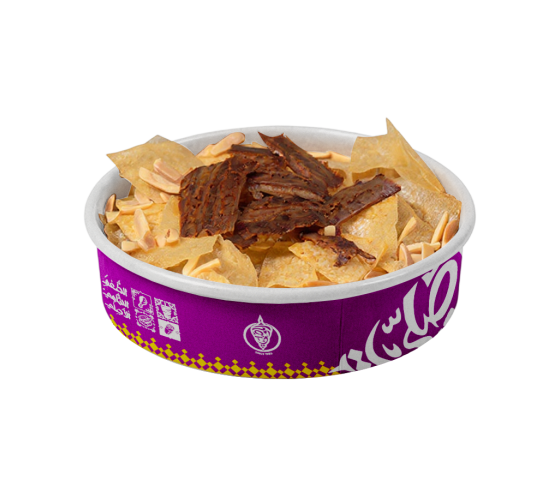 فتة شاورما لحمة	