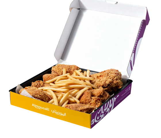 9 قطع بروستد